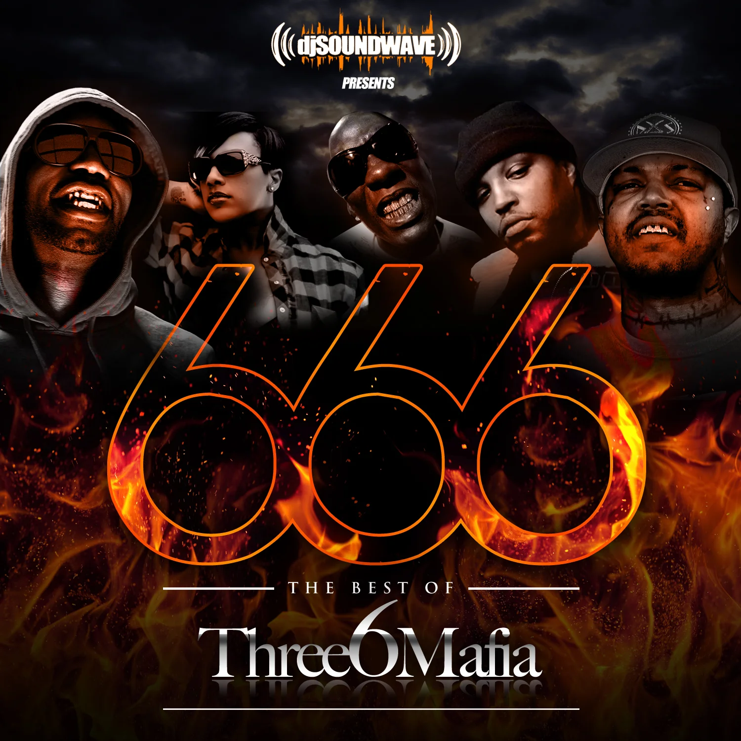 ☆G-RAP / DJ Black – Best Of Three 6 〜 666 - The Best Of Three 6 Mafia —